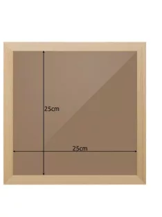 Fenyőfa keret 28,5x28,5cm 19919