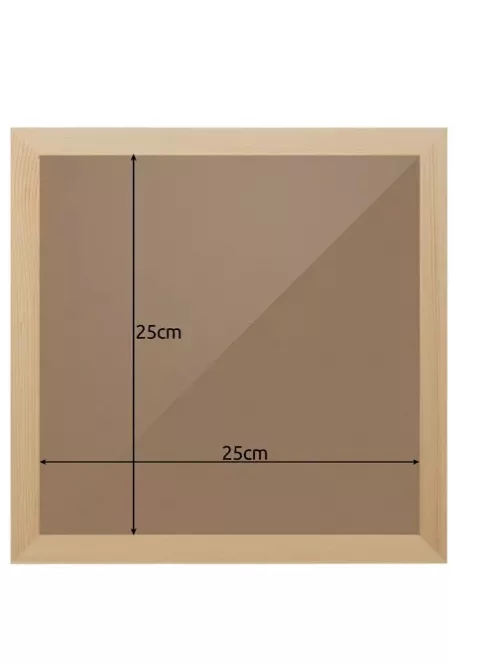 Fenyőfa keret 28,5x28,5cm 19919