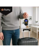 RUHHY digitális horogmérleg LCD kijelzővel poggyászhoz és horgászathoz