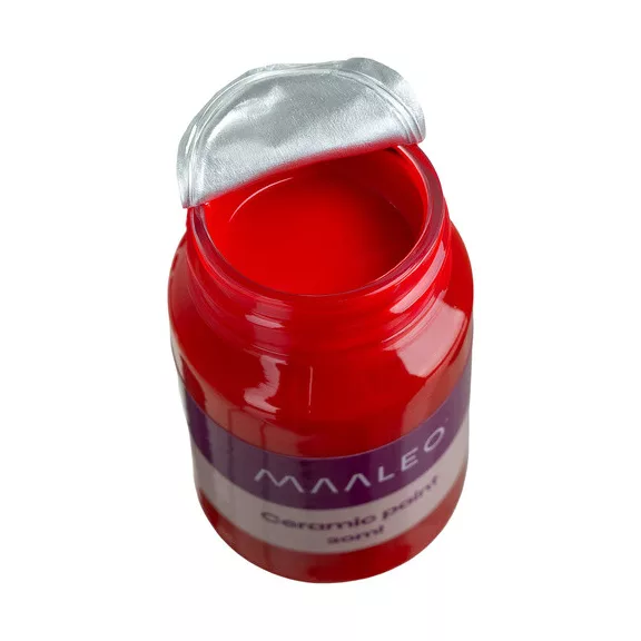 MAALEO üveg- és kerámiafesték készlet 12 színnel porcelán és üveg dekorálásához
