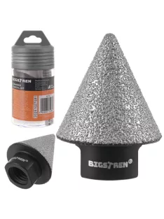Bigstretch gyémánt kúpos fúró 2–35 mm-es átmérővel, M14-es csatlakozással csempéhez és gránithoz