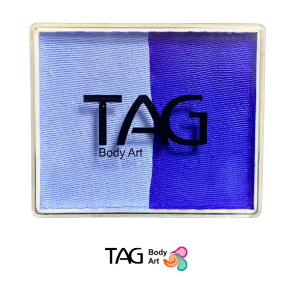 TAG csíkos arcfesték POWDER BLUE & ROYAL BLUE 50gr
