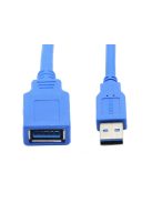 usb 3.0 hosszabbító kábel 1.5m árnyékolt usb a adapter