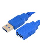 usb 3.0 hosszabbító kábel 1.5m árnyékolt usb a adapter