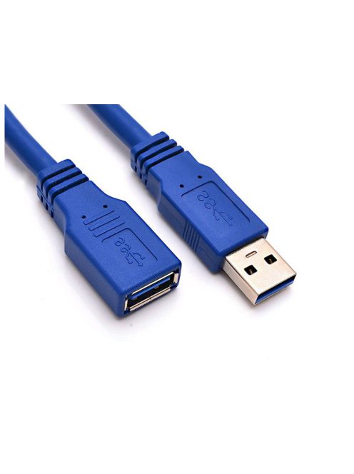 usb 3.0 hosszabbító kábel 1.5m árnyékolt usb a adapter