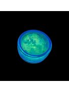 KiviArt Canary Mixed Chunky Csillám GL07 - Élénk Sárga Glitter Sminkhez