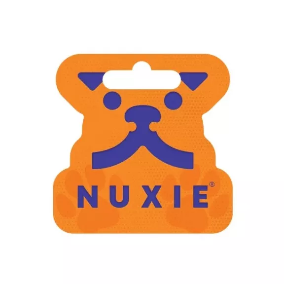 NUXIE gumis, köteles rágóka kutyajáték, 40 cm-es, pamutkötéllel
