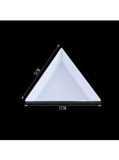 kozmetikai tálca - háromszög