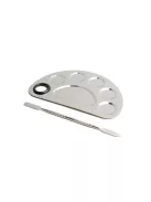 KiviArt FX Formázó Spatula és Tál Készlet Fém - Sebkészítő Modellező Eszköz Szett