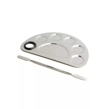 KiviArt FX Formázó Spatula és Tál Készlet Fém - Sebkészítő Modellező Eszköz Szett