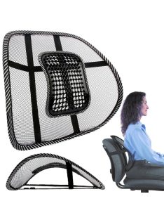 ergonomikus háttámla masszírozóval deréktámasz székhez