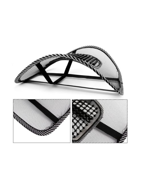 ergonomikus háttámla masszírozóval deréktámasz székhez