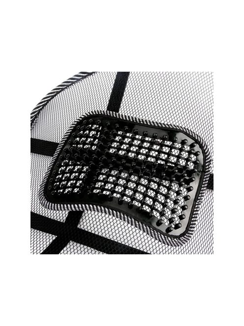 ergonomikus háttámla masszírozóval deréktámasz székhez