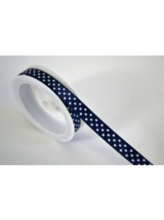 Szatén szalag pöttyös - 1cm-es 2 méter több színben