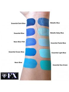   Diamond FX arcfesték - Metál Baba kék 30g /Metallic Baby Blue/