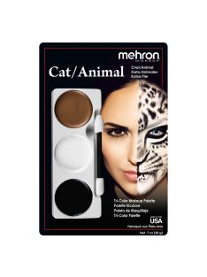 Mehron háromszínű arcfestő készlet - Cat/animal