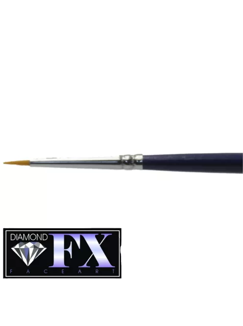 Diamond Fx Hegyes kontúrozó arcfestő ecset 00-ás