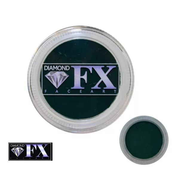 Diamond FX arcfesték - sötétzöld - Essential Dark Green 90 gramm