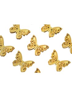 Pillangó fa gombok 18db/cs