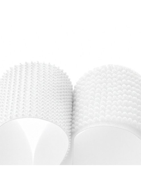 Erős öntapadós fehér tépőzár szalag, 5 méter hosszú és 5 cm széles tekercs.