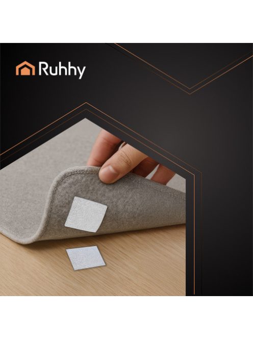 Erős öntapadós fehér tépőzár szalag, 5 méter hosszú és 5 cm széles tekercs.