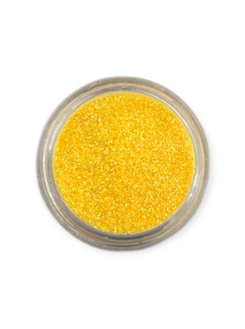 KiviArt UV Neon Csillámpor Sárga SO500 - Világító Neon Sárga Glitter