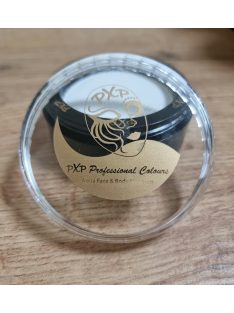 Nagy méretű, 90 grammos, kerek tégelyes PXP Professional Colors fehér arcfesték.