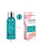 Laura Serna Chunky face and Body glitter gel - Türkiz