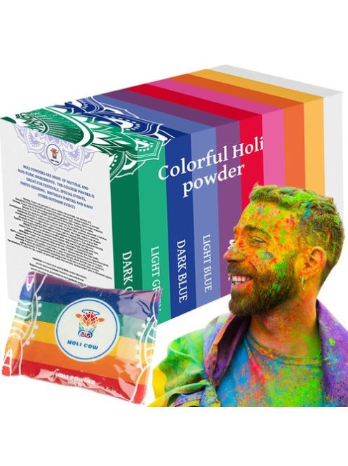 Színes Holi Por Készlet – 10x100g