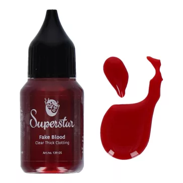 Superstar 20 ml világos vérvörös sűrű művér SpecialFX sminkhez