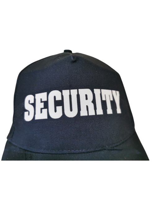 Baseball sapka - Security, Rendező, Biztonsági őr