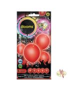 Illooms - Világító LED-es lufi 4 db-os több színben