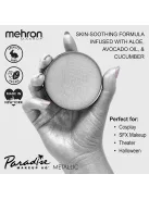 Mehron Paradise Makeup AQ Metallic Silver (40 g) – Fémes ezüst arcfesték, testfesték