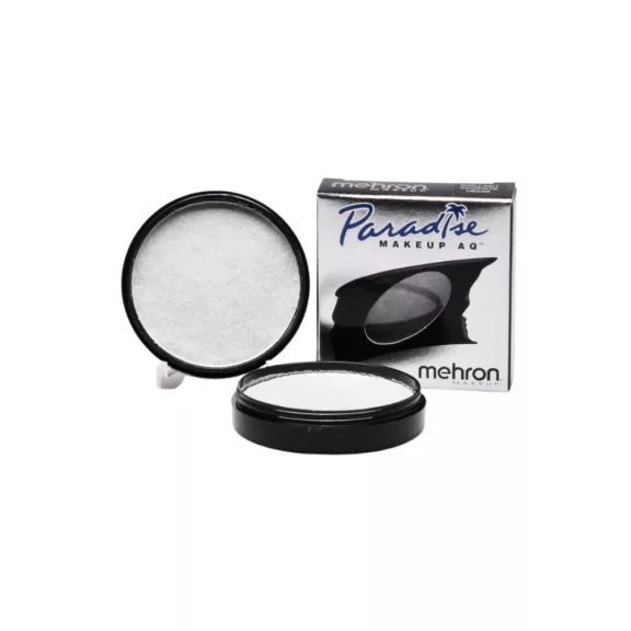 Mehron Paradise Makeup AQ Metallic Silver (40 g) – Fémes ezüst arcfesték, testfesték