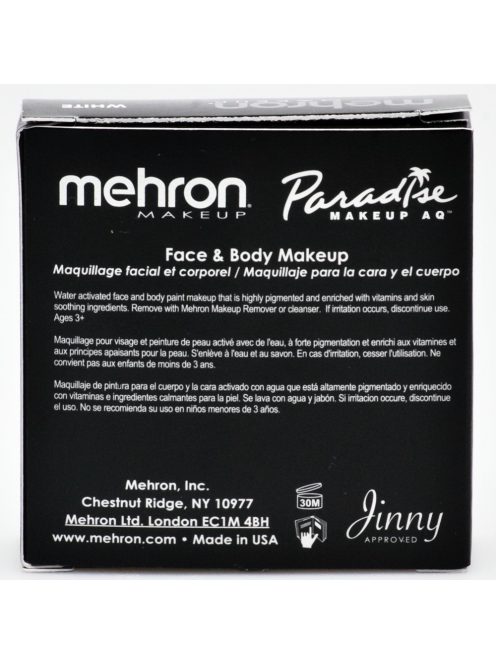 	 Mehron Paradise arcfesték 40g - Gyöngyház ezüst 