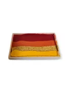 PXP Golden Flames csíkos arcfesték 28g-os kiszerelésben, intenzív piros, narancs, sárga és arany árnyalatokkal, tűz és sárkány tematikájú arcfestéshez