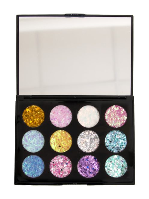 PXP L'Hiver chunky csillámkrém készlet 12 színű 1.5 gr