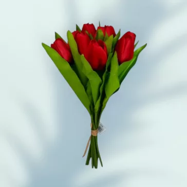 Élethű mű tulipán – Tartós és elegáns dekorációs virág