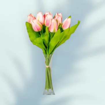 Élethű mű tulipán – Tartós és elegáns dekorációs virág