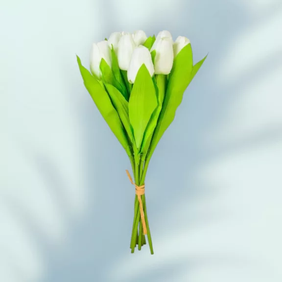 Élethű mű tulipán – Tartós és elegáns dekorációs virág