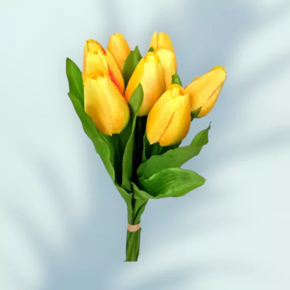 Élethű mű tulipán – Tartós és elegáns dekorációs virág