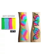 Diamond-FX-csikos-arcfestek-Happy-Birthday