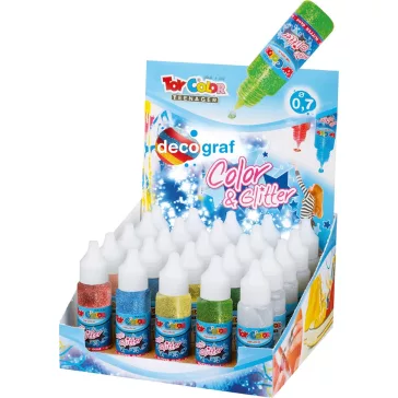   Toy Color Magic glitter - csillámos ragasztó 25 ml több színben