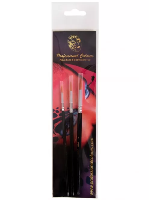 PXP kerek, hegyes ecset szett 3db-os, 2,4,6 41273