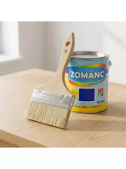 5 hüvelykes (125 mm) extra széles fanyelű laposecset nagy felületek festéséhez