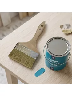 5 hüvelykes (125 mm) extra széles fanyelű laposecset nagy felületek festéséhez