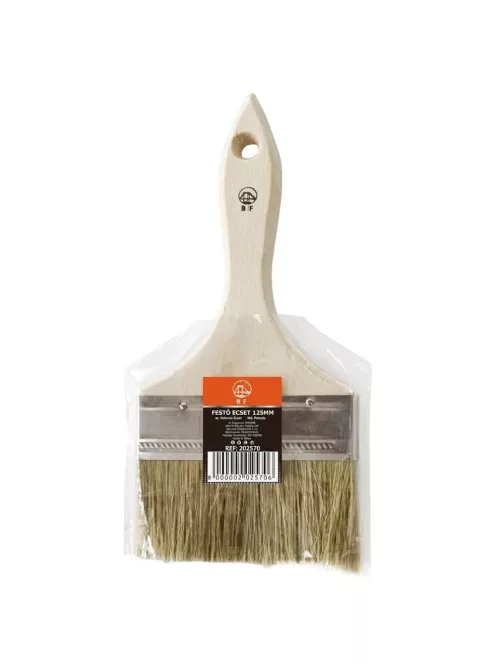 5 hüvelykes (125 mm) extra széles fanyelű laposecset nagy felületek festéséhez