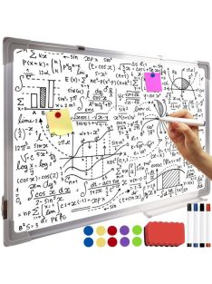   Szárazon Törölhető Mágneses Falitábla kellékekkel – 90x60cm