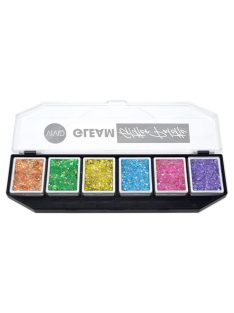 VIVID Glitter csillámkrém Brilliant 6 színű paletta
