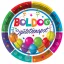 Boldog születésnapot papír tányér - 8 db/csomag